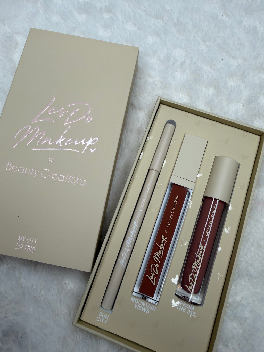 BEAUTY CREATIONS BY LES DO MAKEUP - MY CITY LIP TRIO (1PC)