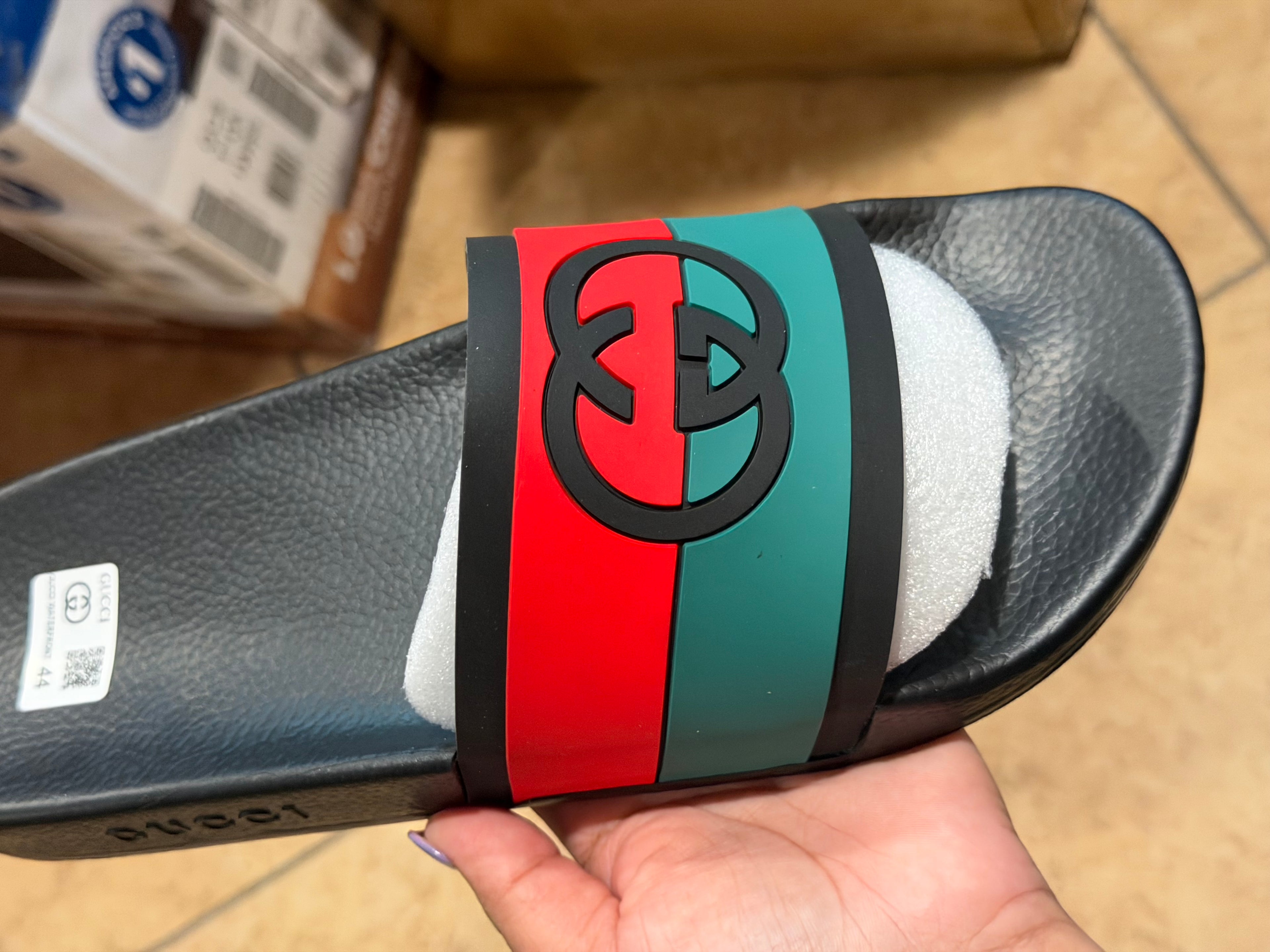 Red GG slides