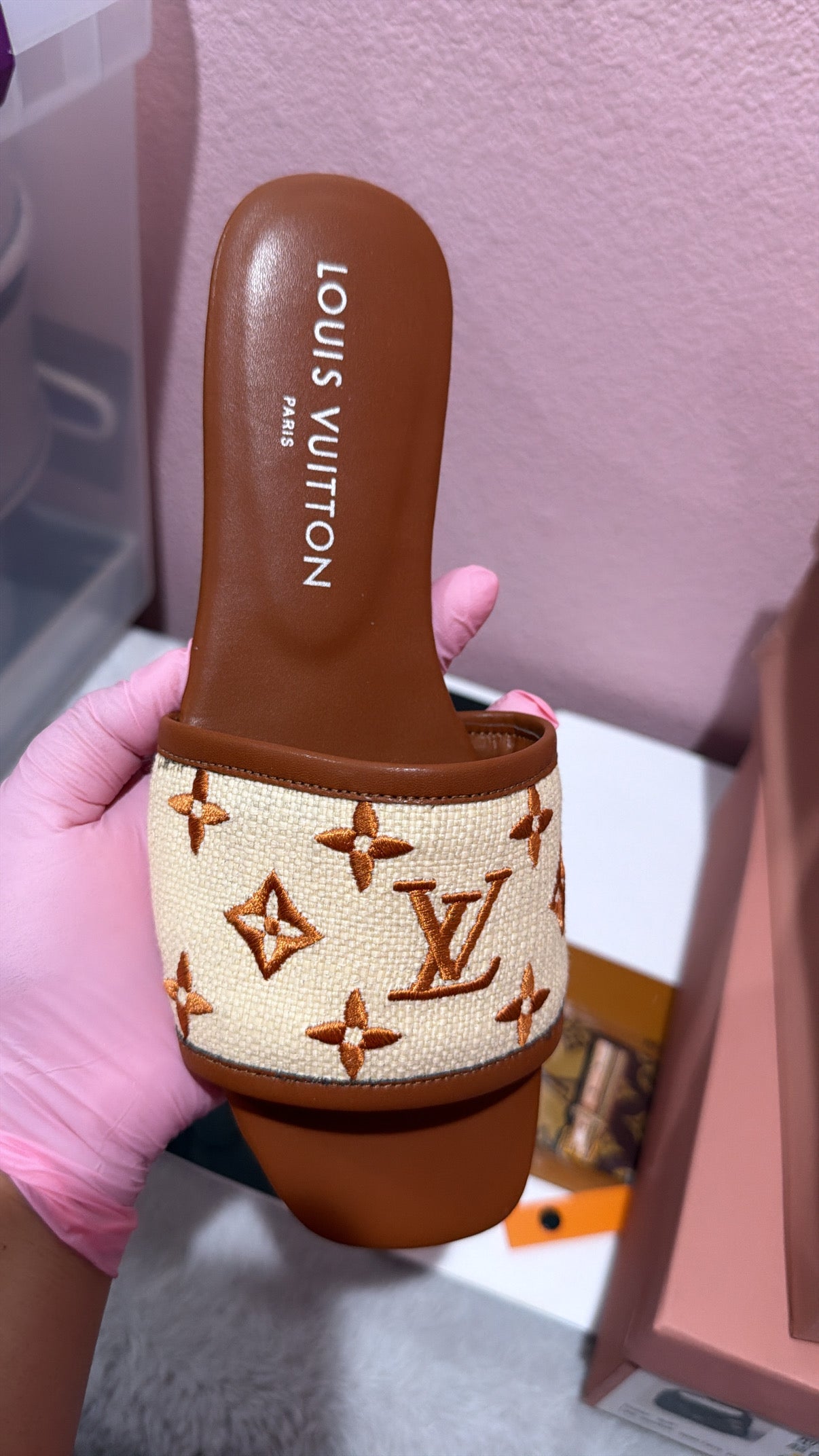 Brown sandals