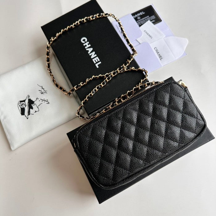 Channel black/gold
