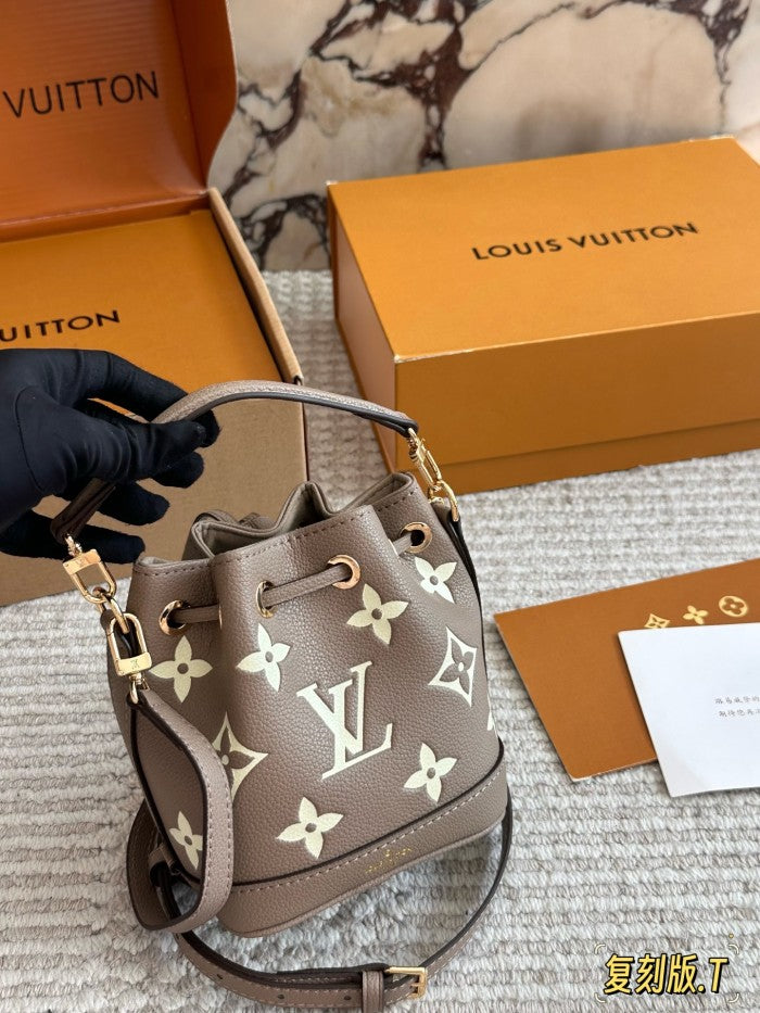 Nano LV bucket bag