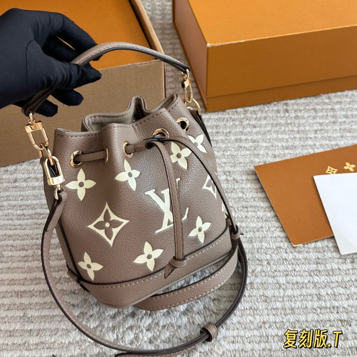 Nano LV bucket bag