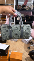 Gray LV bag