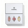 Chanel white set of three box