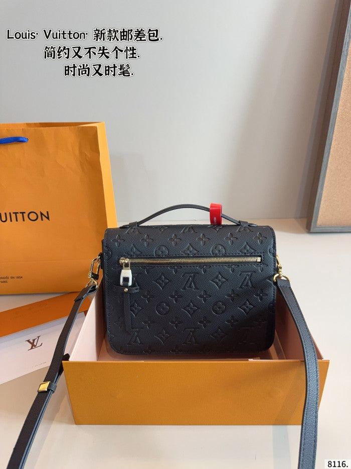 Black LV crossbody