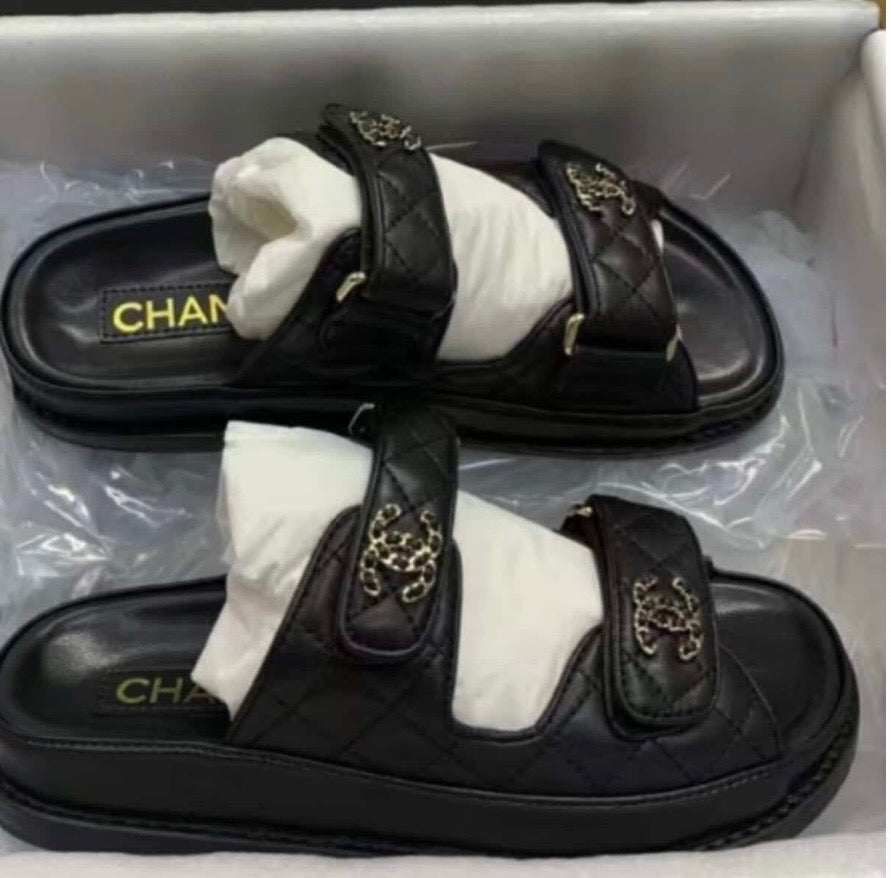Channel sandals