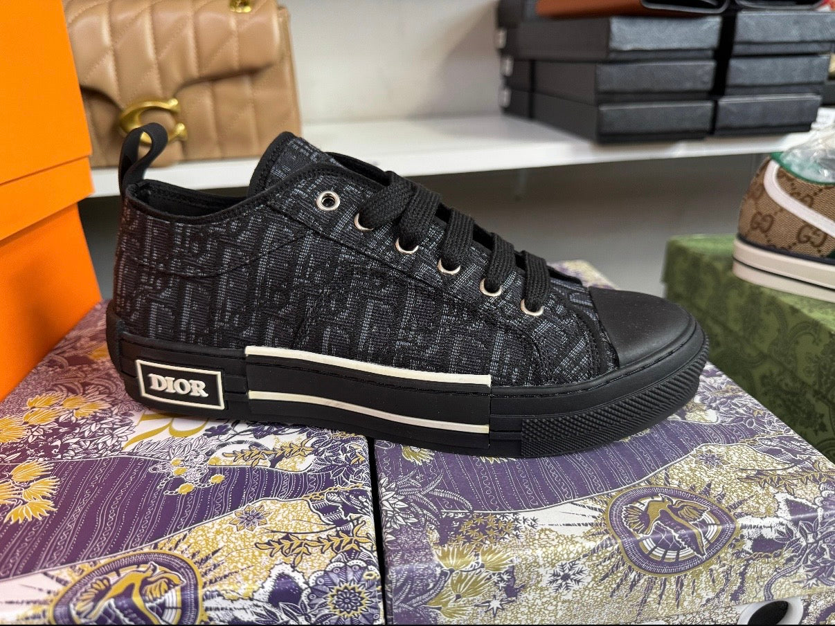 Black Dior sneakers