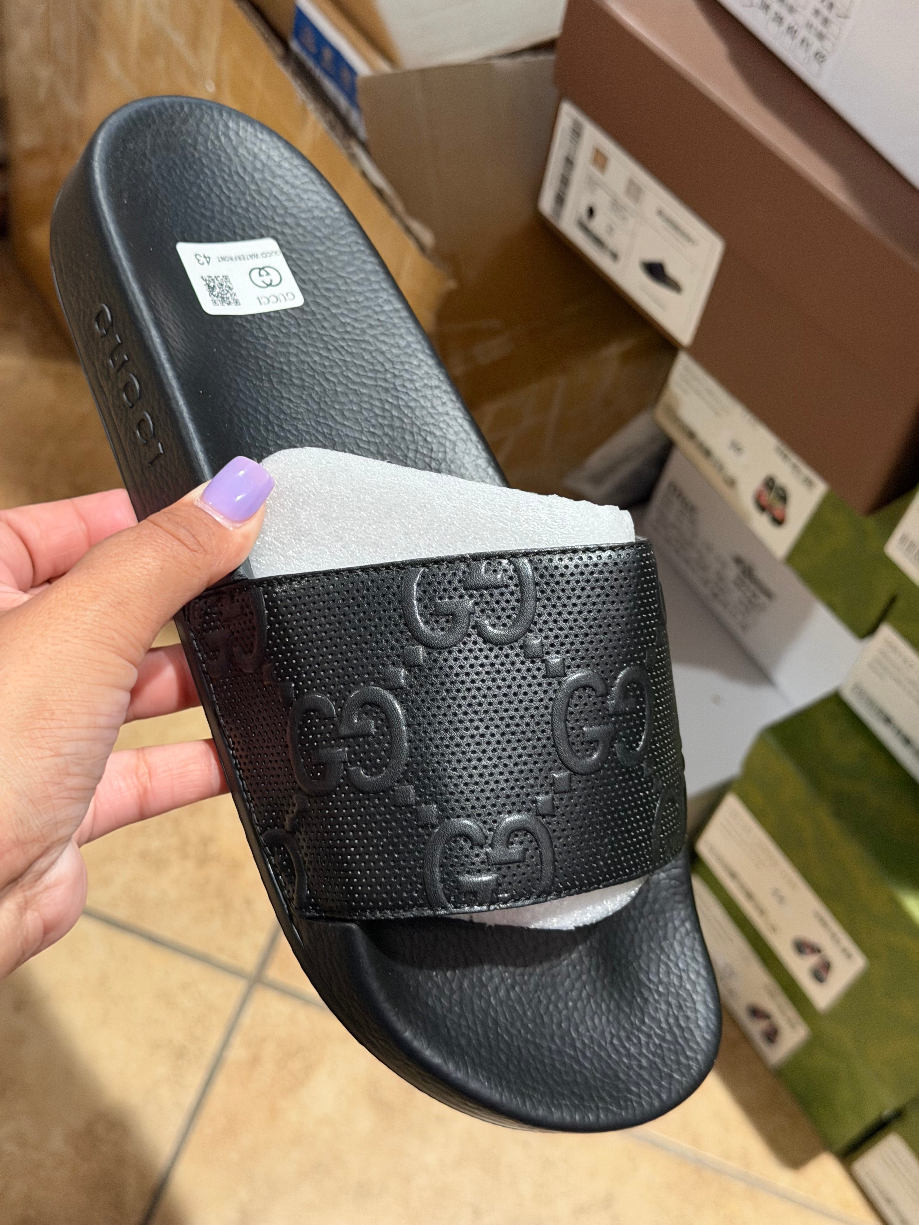 Black slides