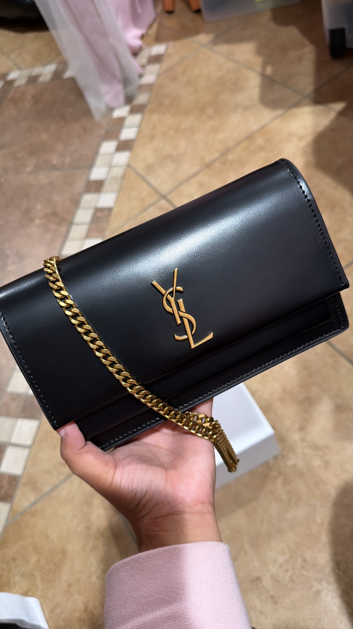 YSL black/gold