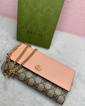 GG pink Wallet bag