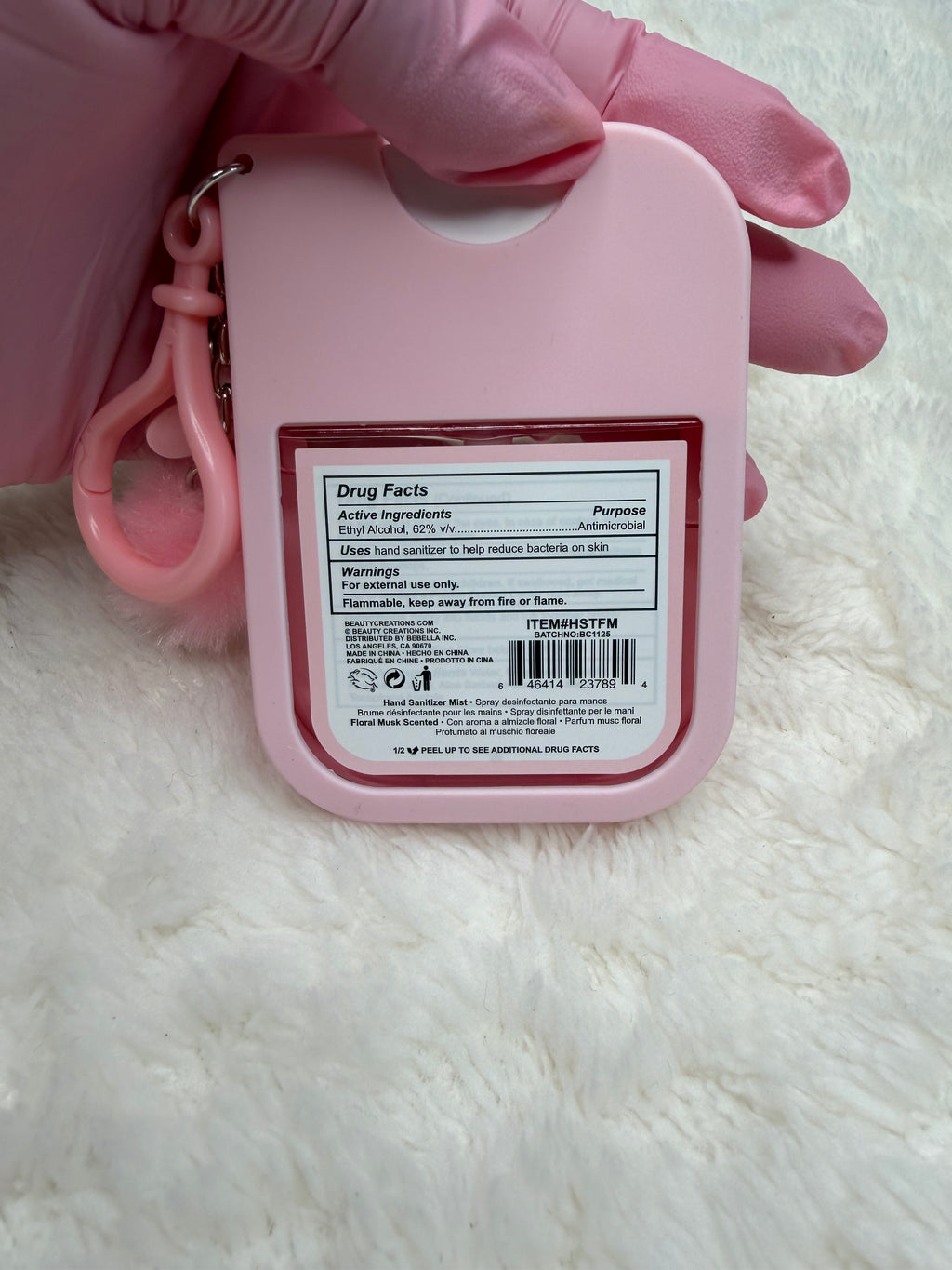 BEAUTY CREATIONS - PORTABLE ATOMIZER hand sanitizer