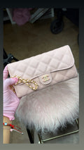 Channel wallet chain bag