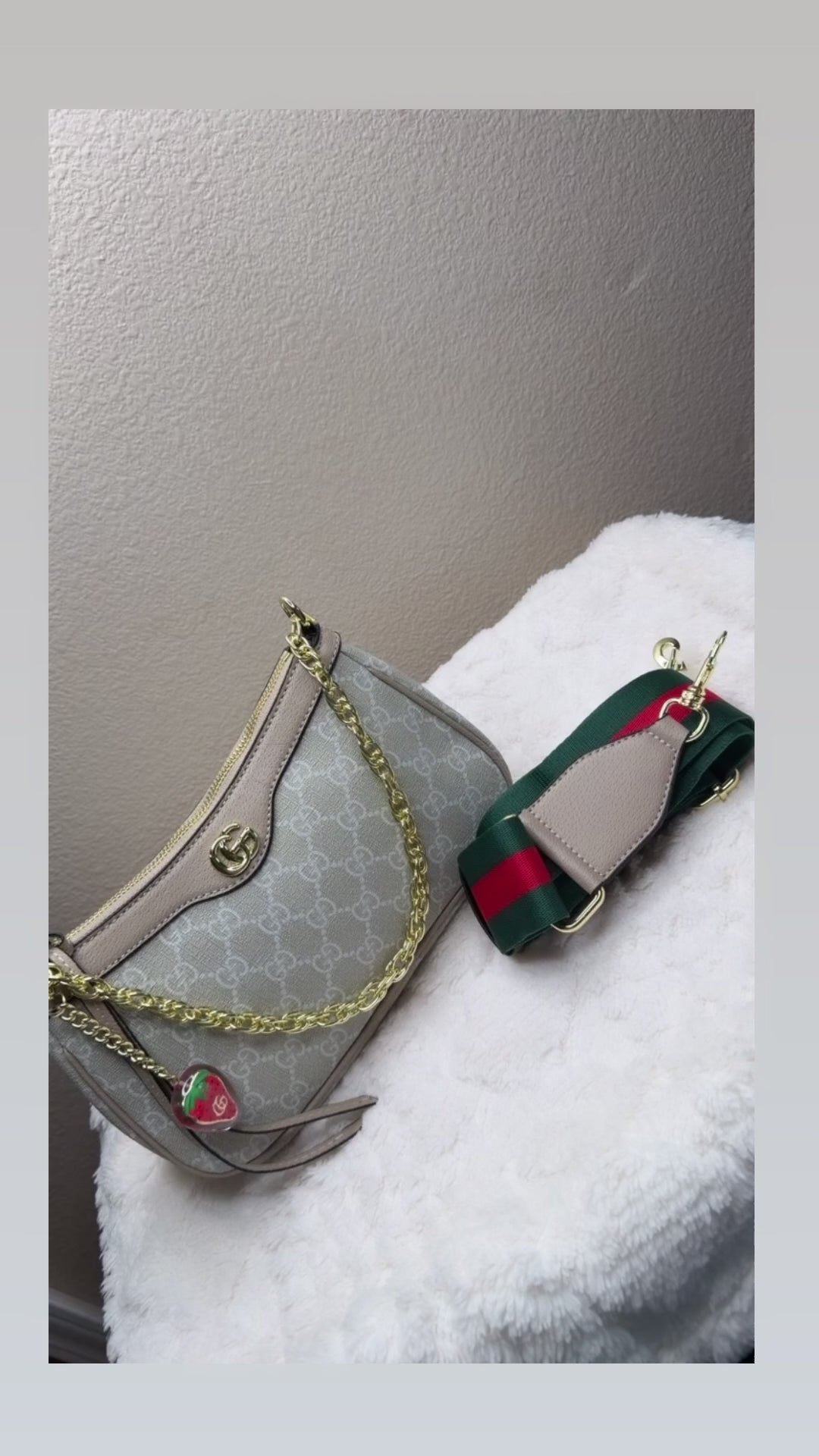 Heart GG crossbody